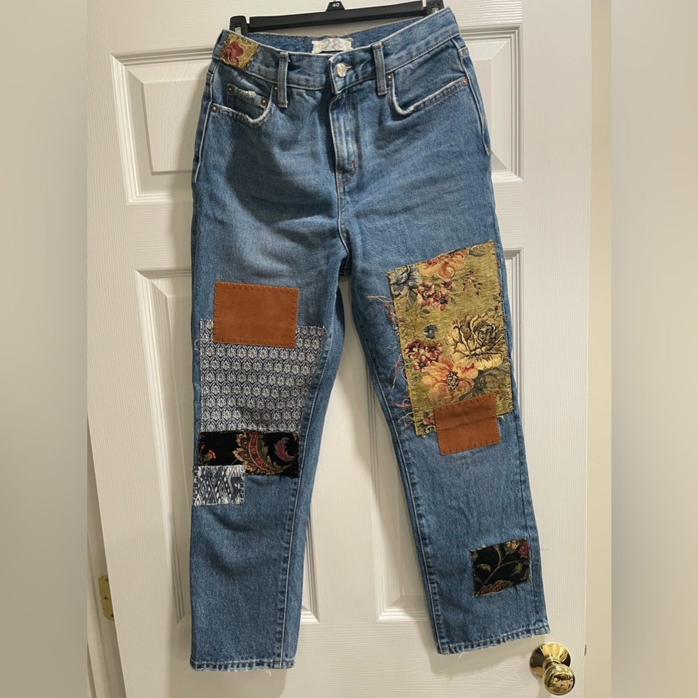 FREE PEOPLE size 28 vintage jeans